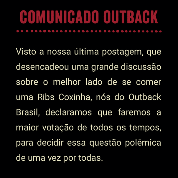 Coxinhas Election — Statement A