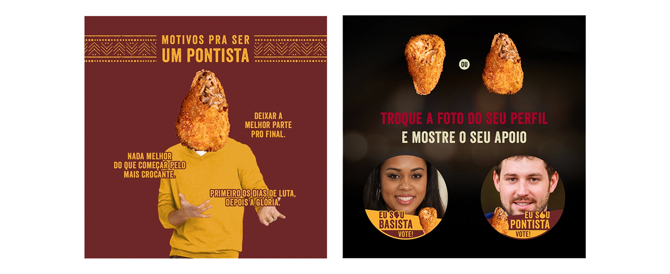 Coxinhas Election — Campaign materials